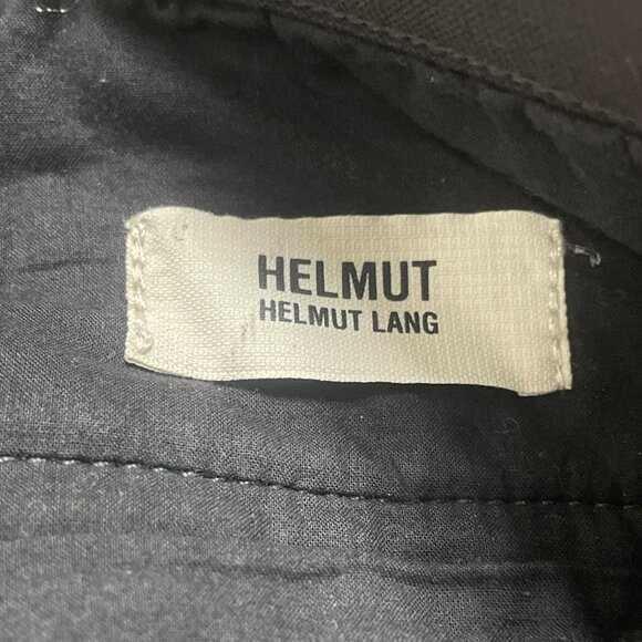 Helmut Lang Women’s Dark Grey Tencel Cotton Pants Slim Fit Stretch Size 28 - Picture 6 of 8